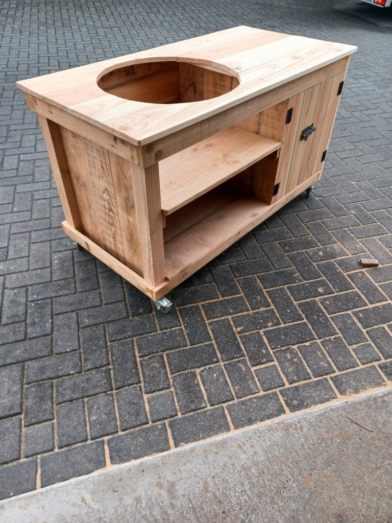buitenkeuken,egg,grill guru,kamado,bastard,urban,weber,, Ophalen, Nieuw, Houtskool