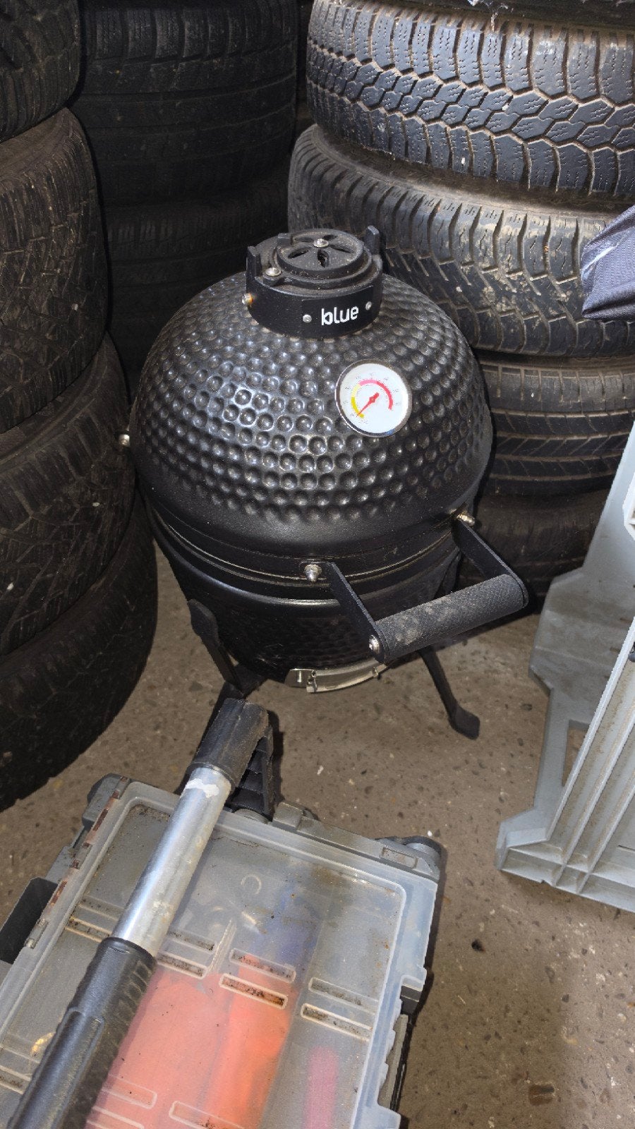 Kamado Blue BBQ - Gebruikt, Ophalen, Gebruikt, Kamado Blue