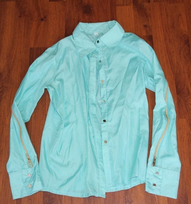 blouse met ritsluiting in mouwen diversen, Ophalen of Verzenden, Gedragen, Maat 36 (S), Overige kleuren