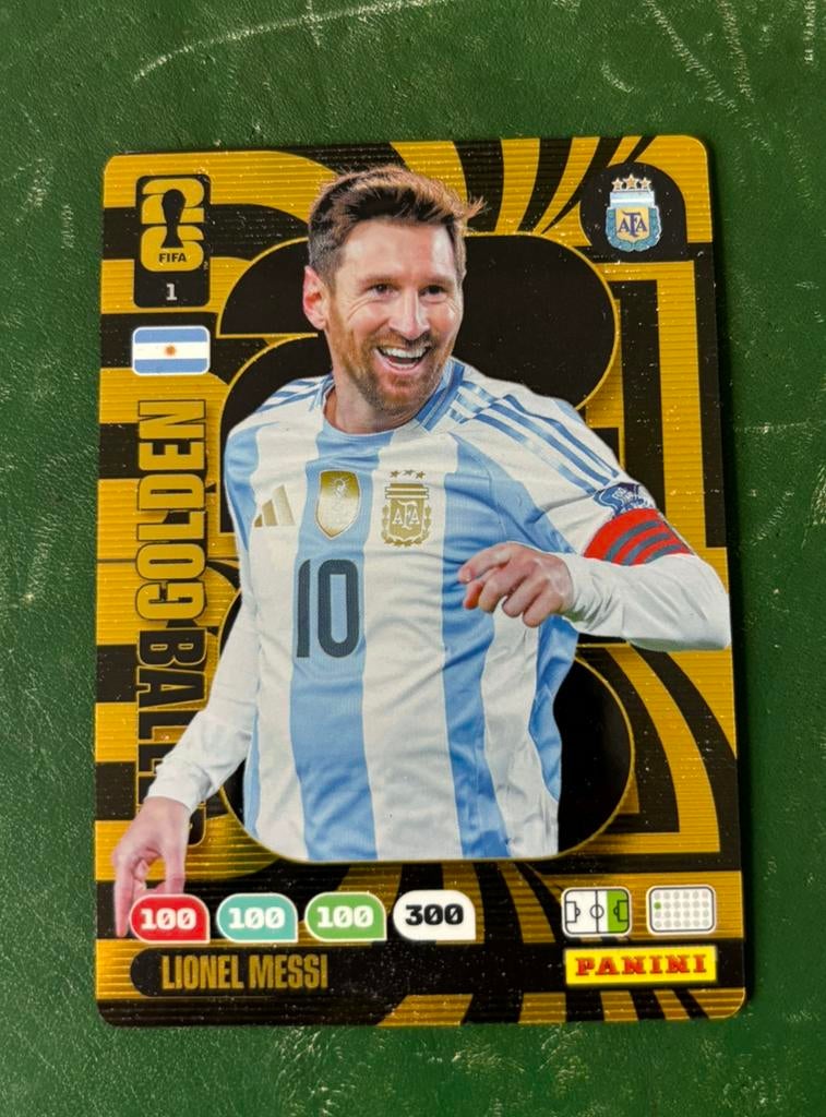Panini Adrenalyn Golden Baller Lionel Messi WK 2026, Verzamelen, Sportartikelen en Voetbal, Ophalen of Verzenden, Nieuw
