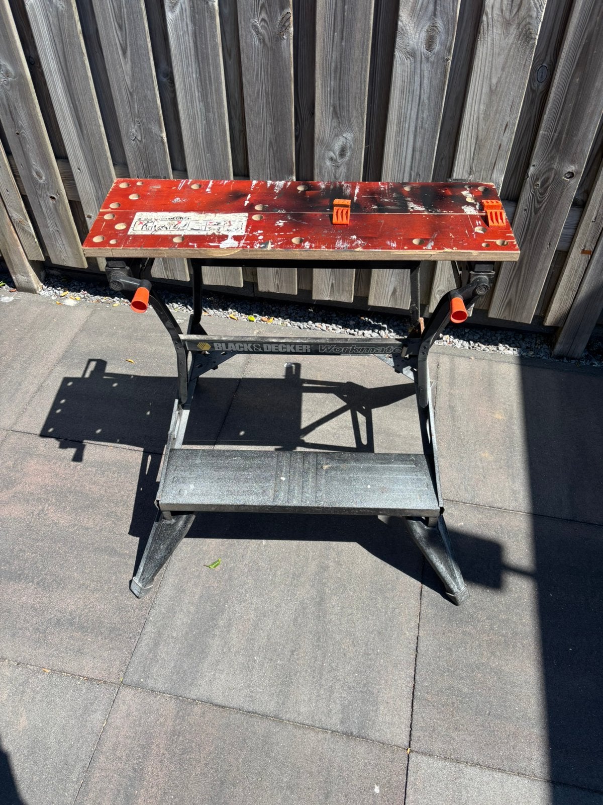 Te koop black & decker workmate., Ophalen, Gebruikt, 70 tot 120 cm, Inklapbaar