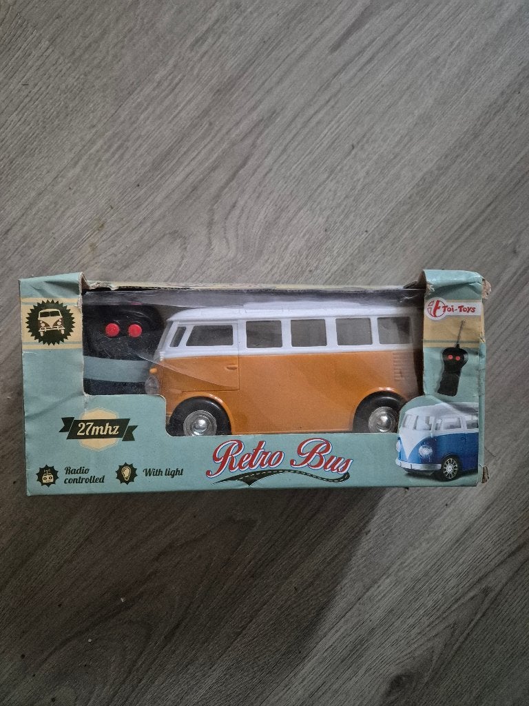 retro radiografische bus look vw volkswagen oker geel let op, Ophalen of Verzenden, Nieuw, Overige schalen, Auto onroad