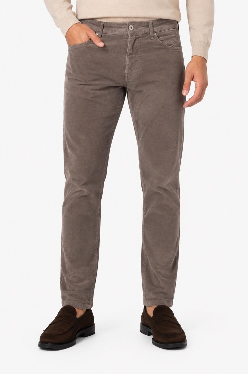 Jacob cohen nick skim fit corduroy pantalon, Bruin, Nieuw, Ophalen of Verzenden, Jacob Cohen