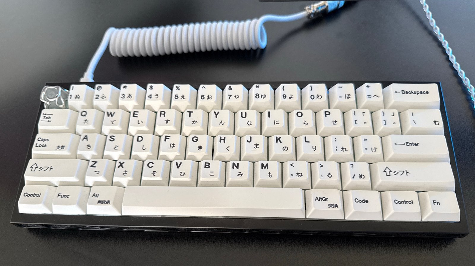 Custom Wooting 60HE V2 met Holy60 Alumunium Zwart, Computers en Software, Toetsenborden, Ophalen, Gaming toetsenbord, Bedraad