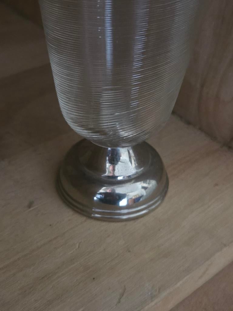 Fries draadglas theebus, Antiek en Kunst, Antiek | Glas en Kristal, Ophalen of Verzenden