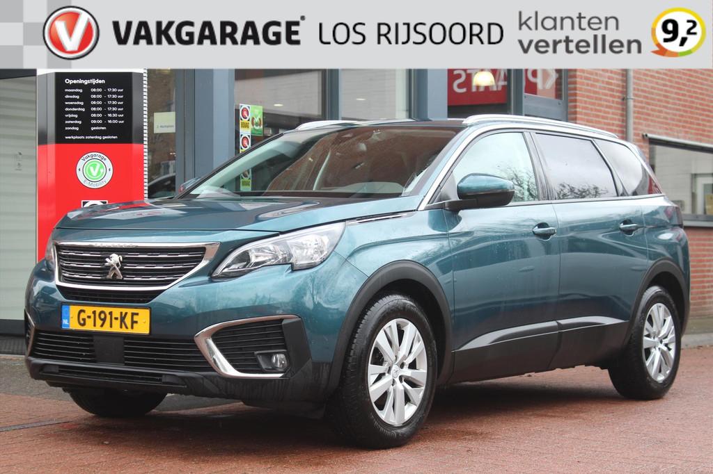 PEUGEOT 5008 1.2 PureTech *Active* 7p | Carplay | Cruise & C, Voorwielaandrijving, Gebruikt, 1199 cc, 7 stoelen