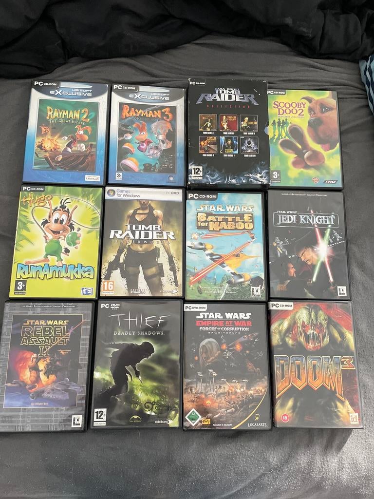 Grote collectie retro PC games – Doom, Command & Conquer,, 1 speler, Ophalen of Verzenden, Zo goed als nieuw, Vanaf 12 jaar