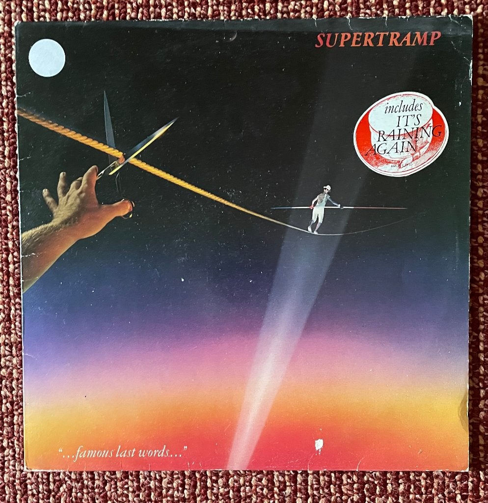 Supertramp – Famous Last Words, LP, Gebruikt, Ophalen of Verzenden, 12 inch