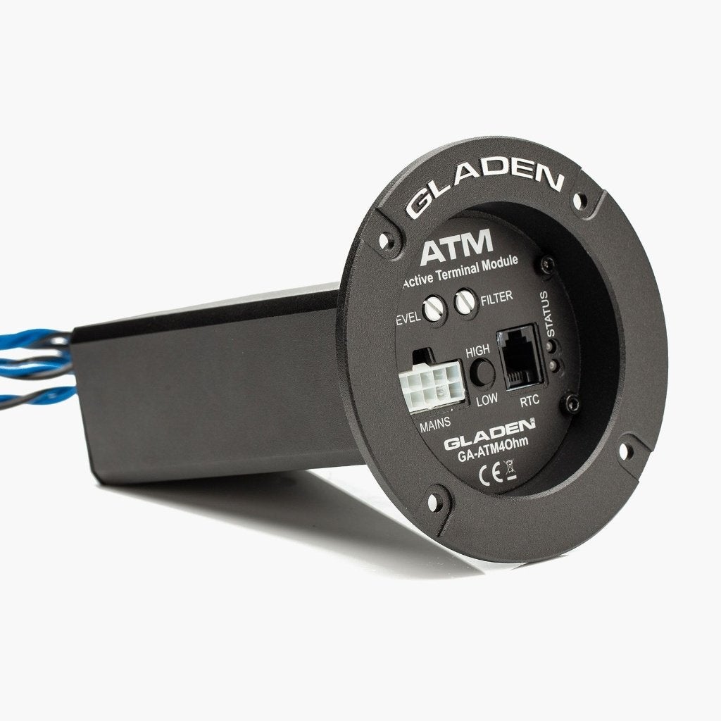 Gladen Active Terminal Modul ATM4 - 1x200W RMS op 4 Ohm, Auto diversen, Nieuw, Ophalen of Verzenden, Gladen