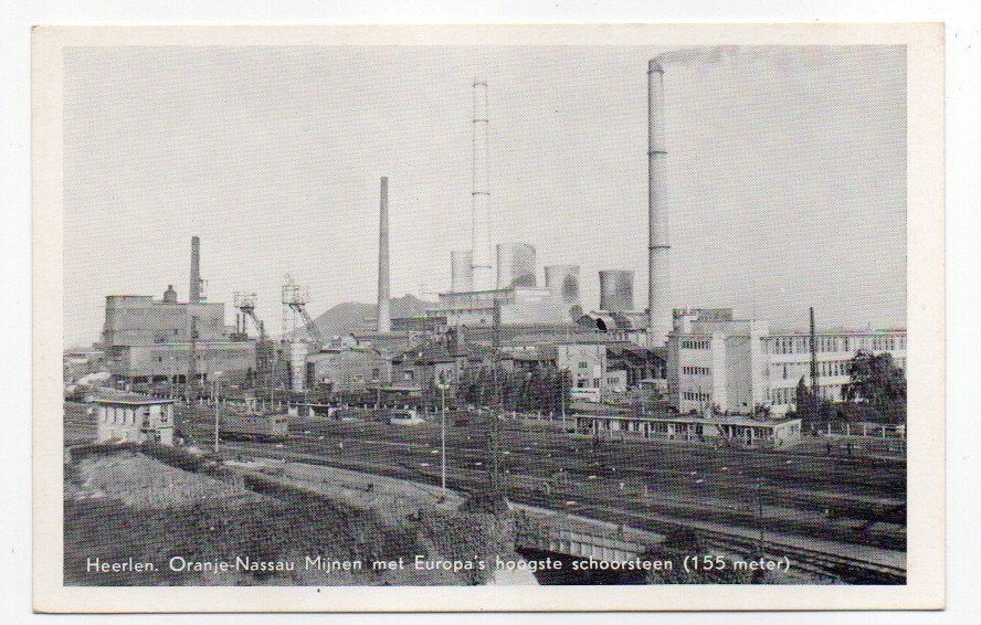 Heerlen Oranje Nassau Mijnen, Verzamelen, Ansichtkaarten | Nederland, Ophalen, 1960 tot 1980, Ongelopen, Limburg