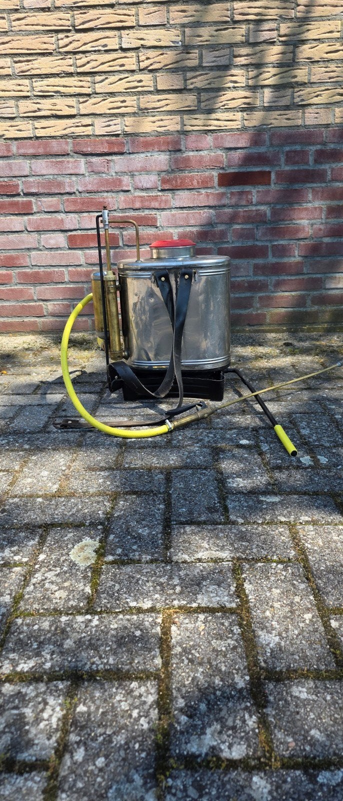 Dofra rugspuit - Vintage drukspuit voor tuin en erf, Ophalen of Verzenden, Gebruikt, Overige typen