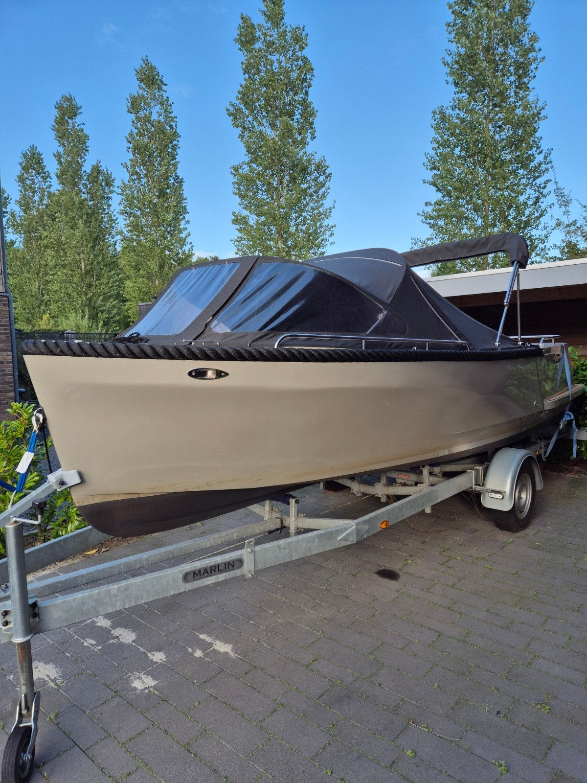 Elegance 615 Tender met Tohatsu 20 pk (vaarbewijsvrij)., Watersport en Boten, Ophalen, Tender, Rondzit, 20 pk