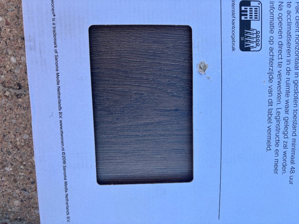 PVC VT WONEN GRATIS (geïntegreerde ondervloer), Ophalen, Kunststof, 50 tot 150 cm, Overige typen