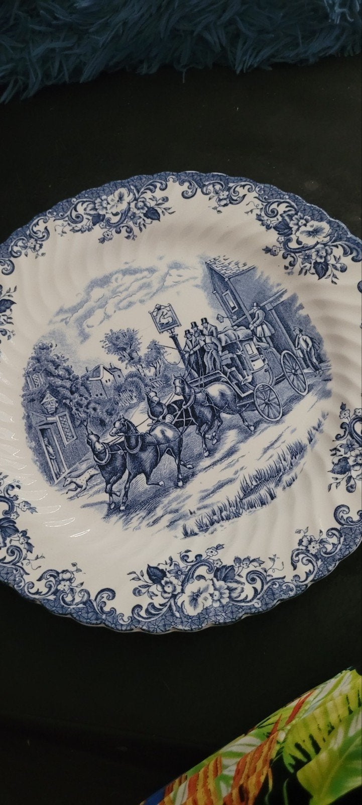 Johnson bros bord, Ophalen
