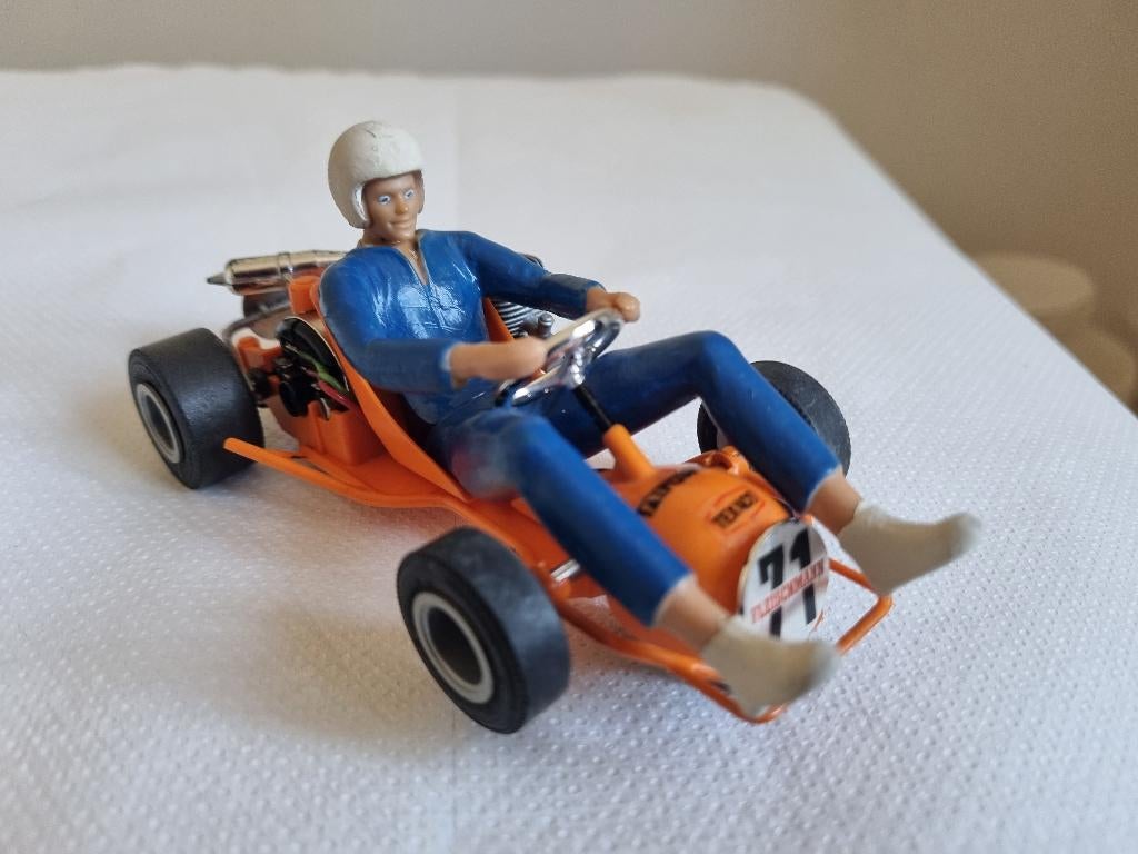 Fleischmann Go Kart oranje pre-produktie model., Verzenden, Gebruikt, Elektrisch, Fleischmann