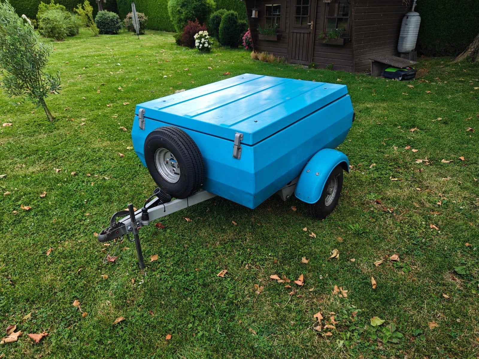 VEB HP 402 DDR aanhanger/bagagewagen 1987 revisie, Ophalen