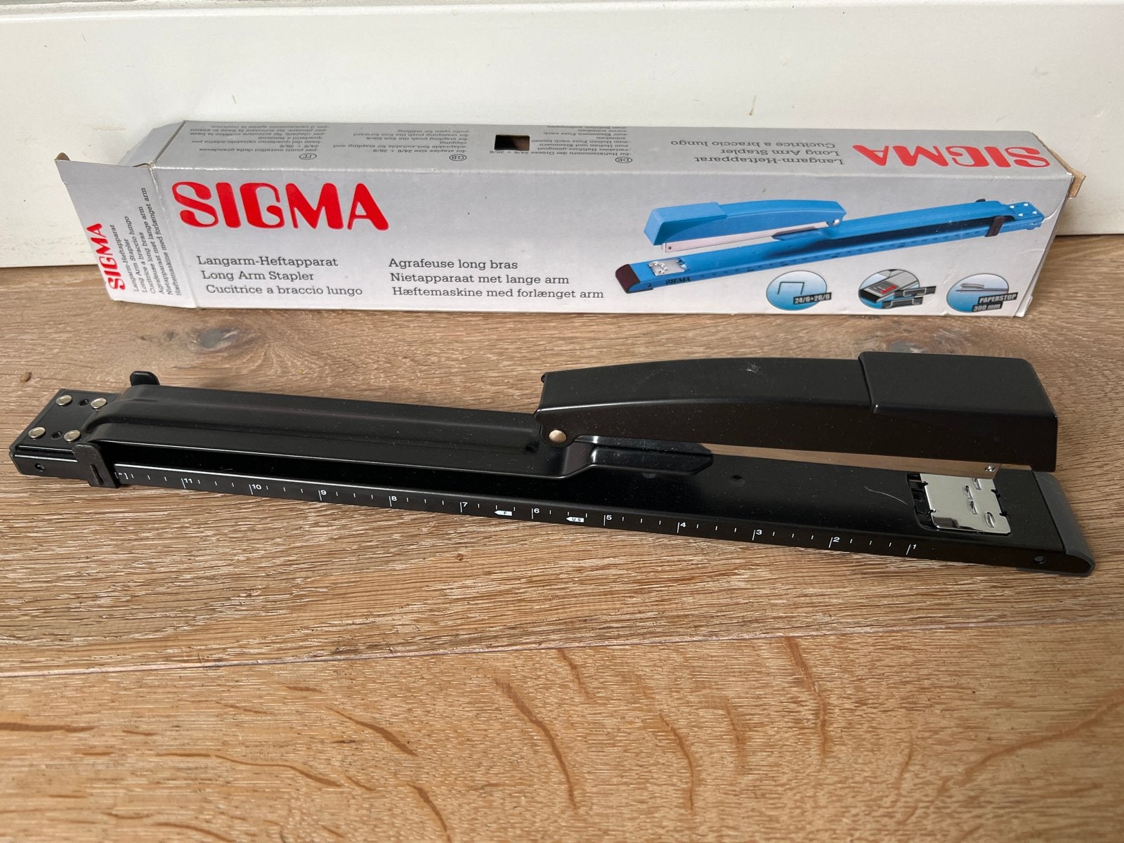 Sigma nietapparaat met lange arm - Nieuw in doos, Ophalen