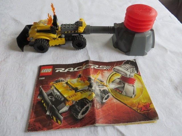 Te koop aangeboden: Lego Racers 7968, Lego, Inclusief instructies, Ophalen of Verzenden, Zo goed als nieuw