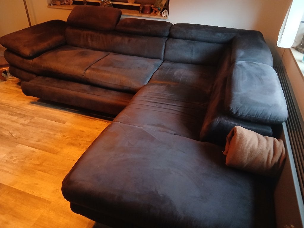 bank, Huis en Inrichting, Banken | Bankstellen, Ophalen, 250 tot 300 cm, Gebruikt, Hoekbank