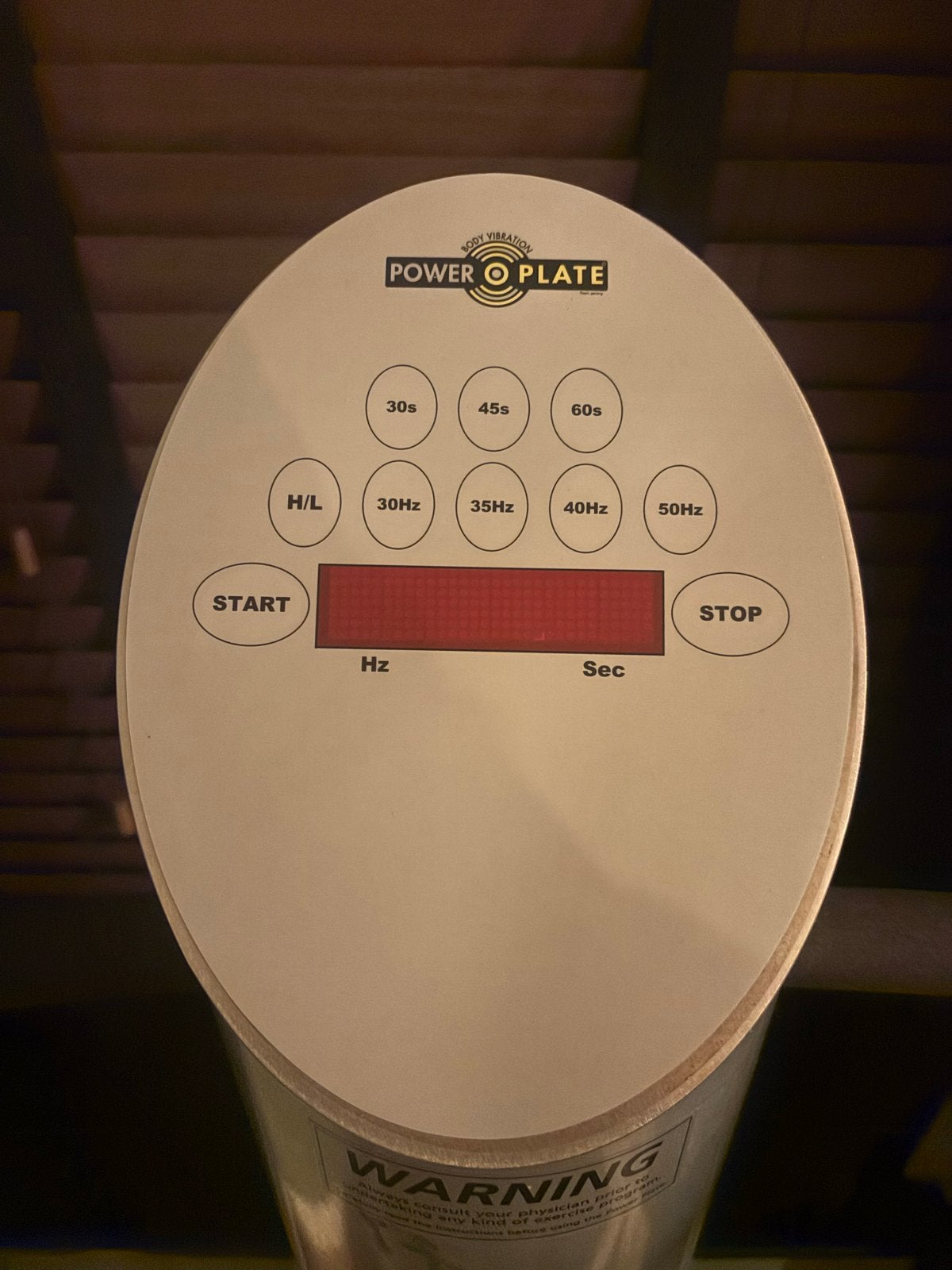 PowerPlate Trilplaat - Topconditie voor Thuis Workout, Ophalen, Trilplaat, Armen, Zo goed als nieuw