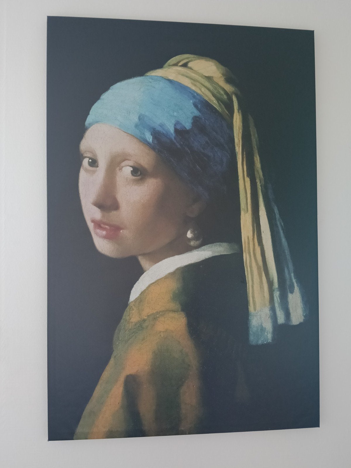 Meisje met de parel - Canvas, Ophalen, Doek, Portret of Personen, Klassiek