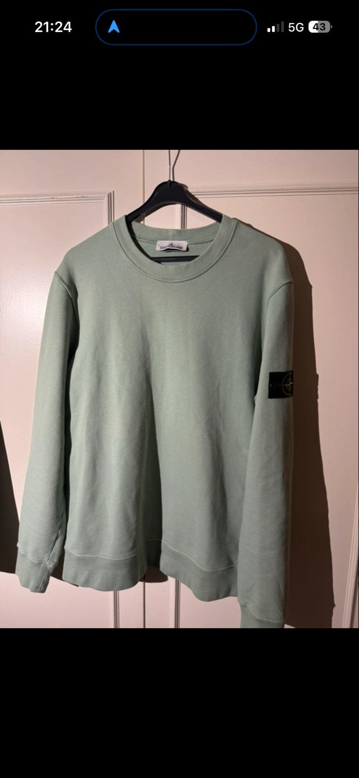 Stone Island Sweater XL, Ophalen of Verzenden, Zo goed als nieuw, Maat 56/58 (XL), Groen