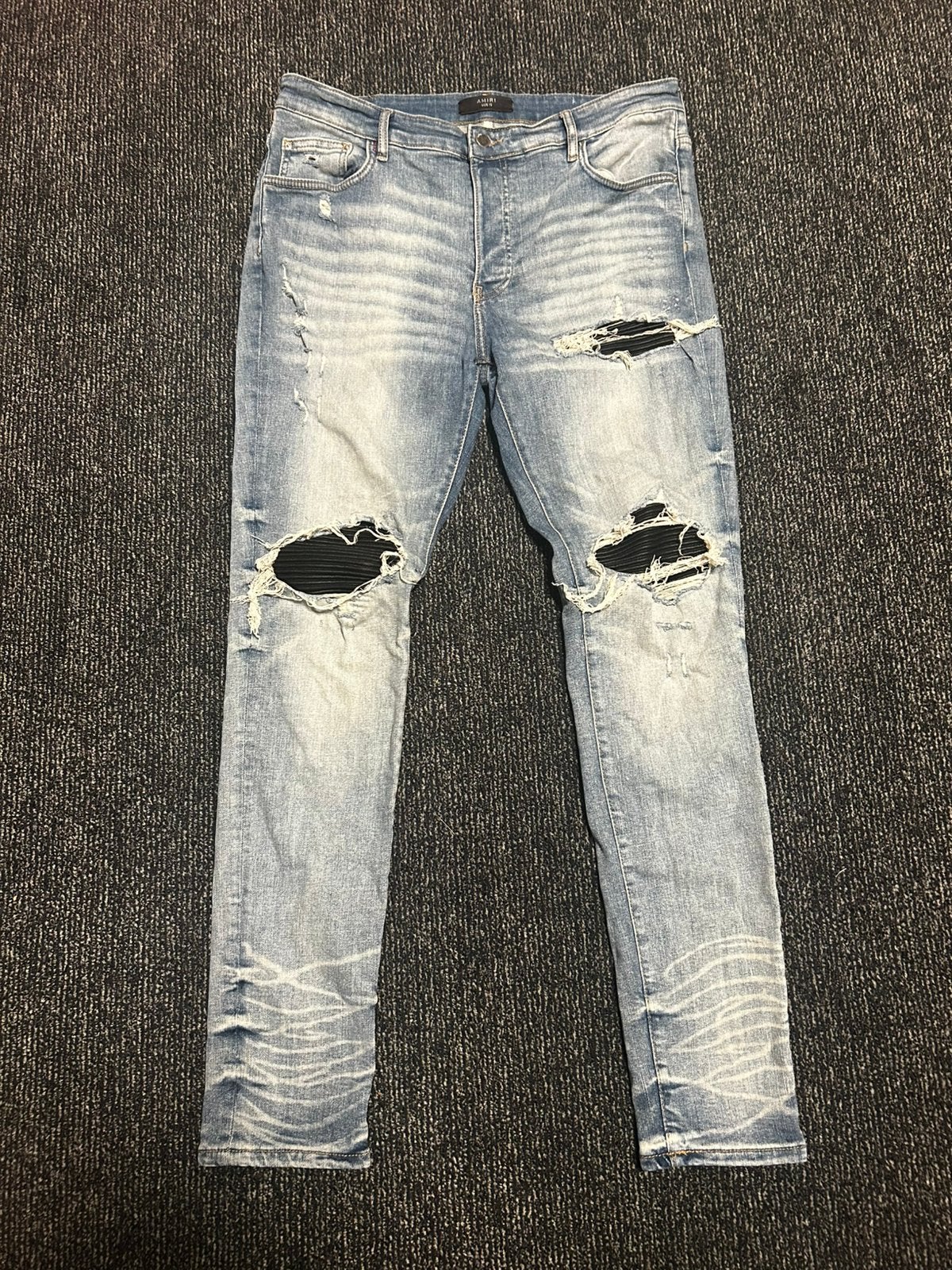 AMIRI jeans maat 38, Kleding | Heren, Spijkerbroeken en Jeans, Ophalen, Gedragen, Blauw, W36 - W38 (confectie 52/54)
