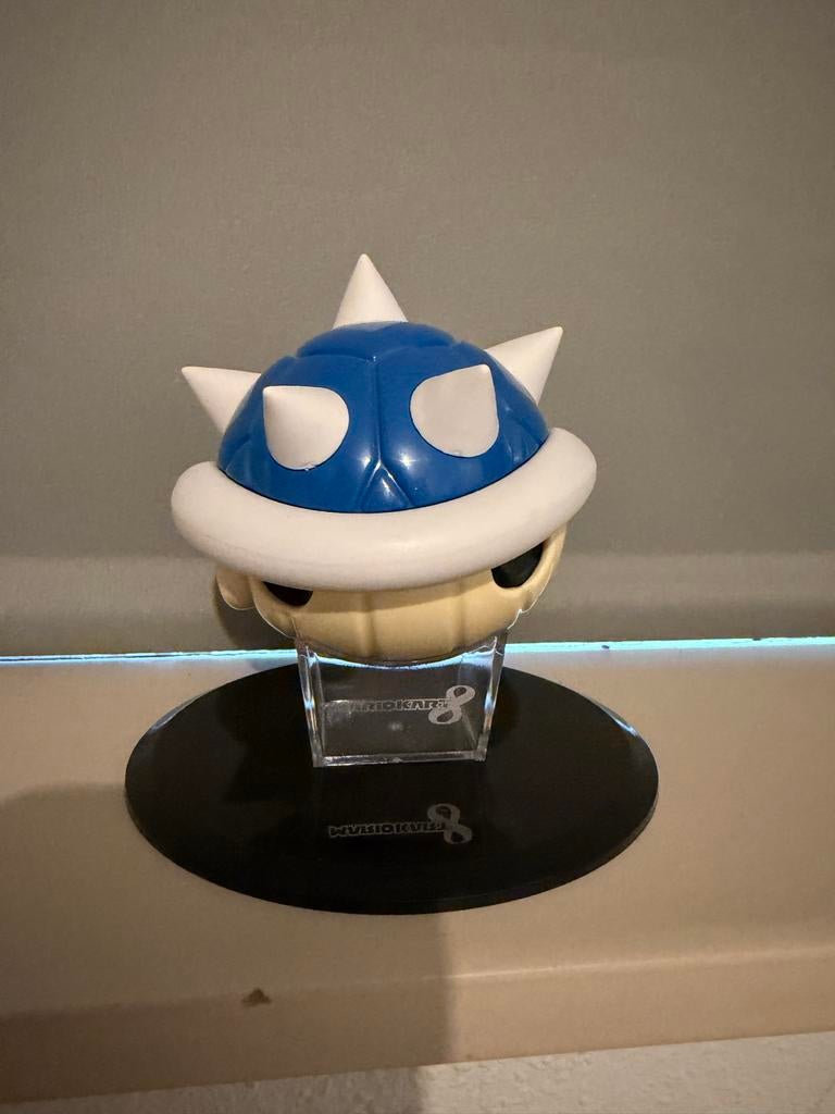 Mario Kart 8 wii u Spiny Blue Shell Figuur Limited Edition, Ophalen of Verzenden, Zo goed als nieuw