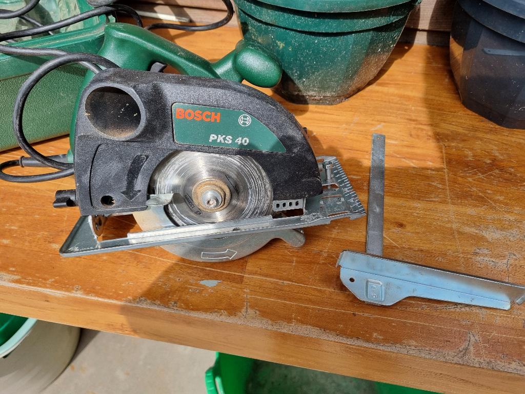 Bosch PKS 40 cirkelzaag, Ophalen, Gebruikt, Cirkelzaag, 600 tot 1200 watt