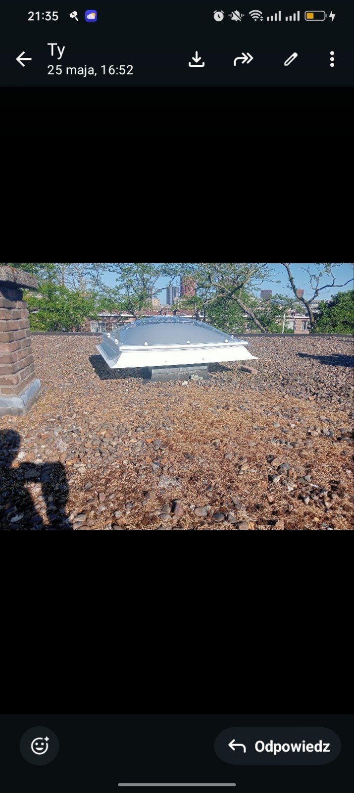 Nieuwe Lichtkoepel 90x120 cm Opaal Polycarbonaat, Ophalen of Verzenden