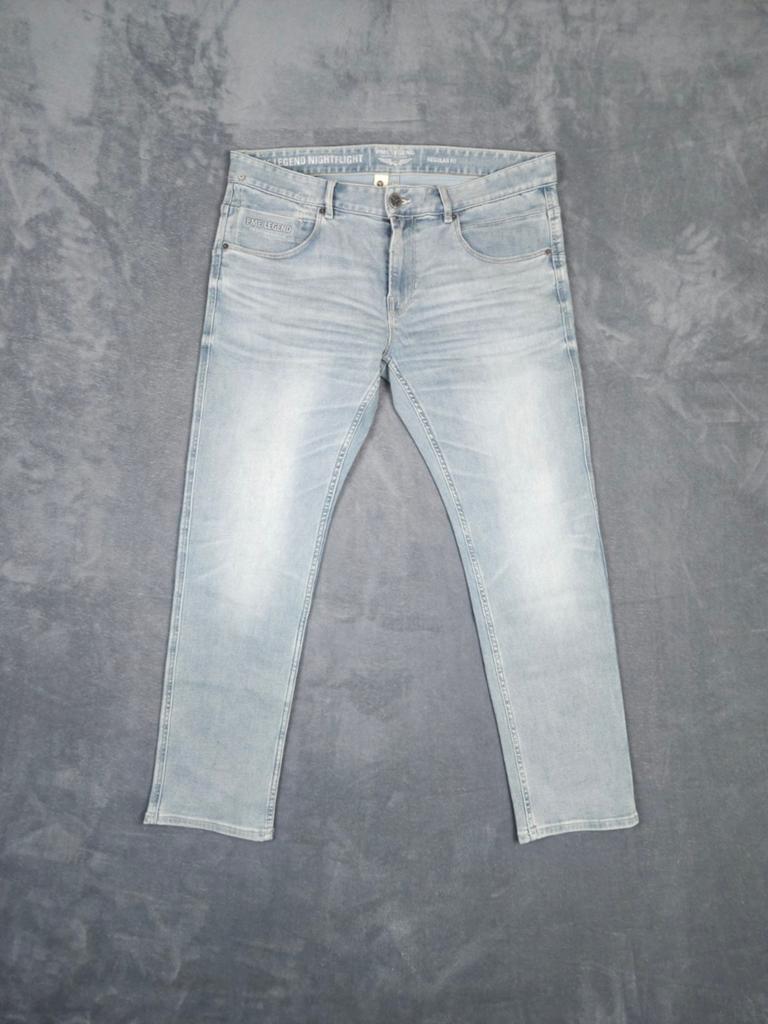 Pme Legend Broek Nightflight W36 L30 Regular Fit Blauw., W36 - W38 (confectie 52/54), ., Zo goed als nieuw, .