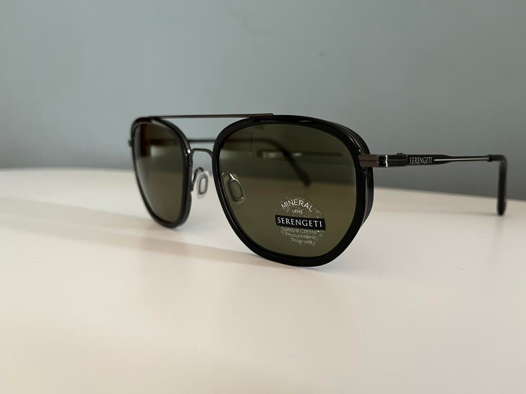 SERENGETI ZONNEBRIL BORON SS525004, Overige merken, Zonnebril, Zwart, Nieuw