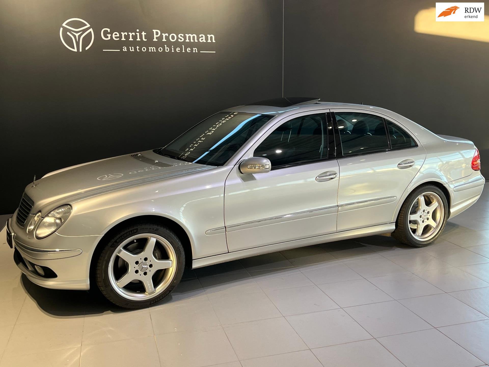 Mercedes-Benz E-klasse 500 Avantgarde (Let op! BTW verrekenb, Auto's, Automaat, Achterwielaandrijving, Gebruikt, Leder