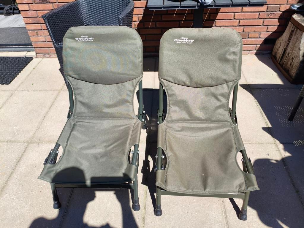 2x Cypri Hunt  Basic Carp Chair, Ophalen, Zo goed als nieuw, Overige typen