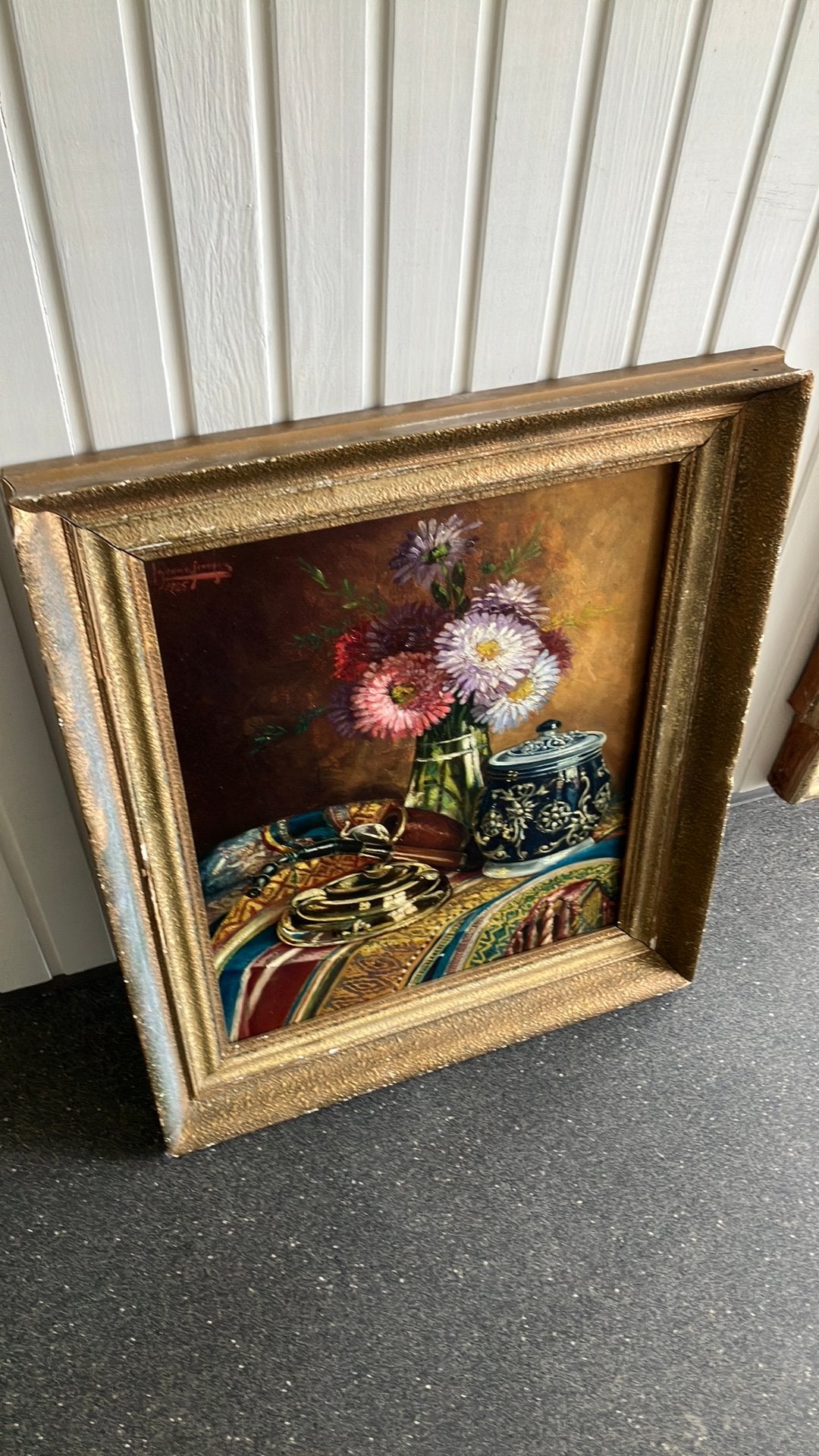 Antiek schilderij, Ophalen