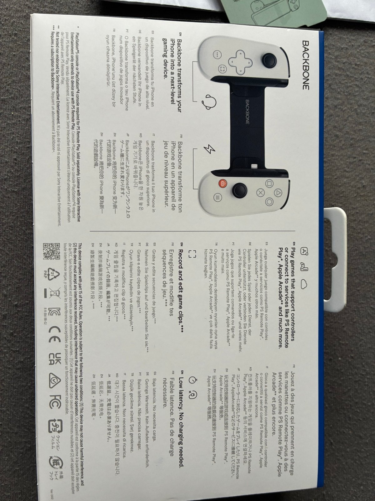 Backbone One PlayStation Edition voor iPhone, Backbone, Nieuw, Ophalen of Verzenden, Mobiel