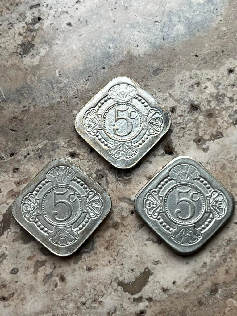3 herdenkings stuivers, mooie kwaliteit, Postzegels en Munten, Munten | Nederland, Ophalen of Verzenden, 5 cent