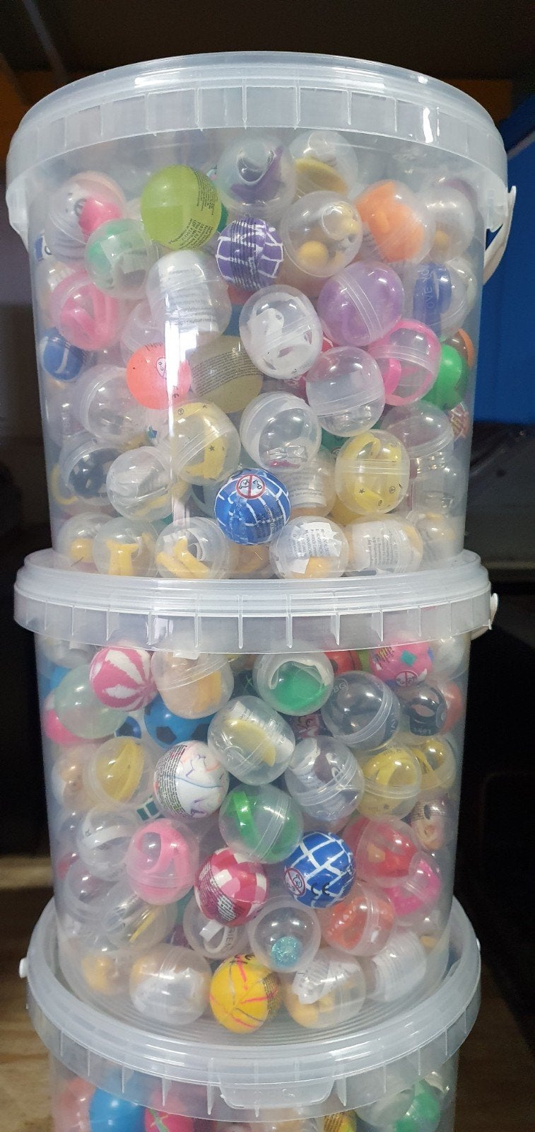 35 mm mix stuiterballen capsules, Ophalen, Nieuw