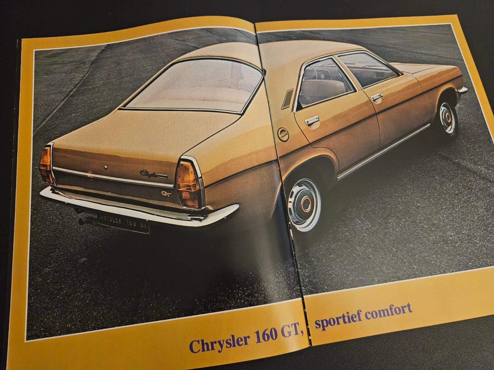 Brochure Chrysler 160 / 160 GT 180 1971, Ophalen of Verzenden, Zo goed als nieuw, Overige merken