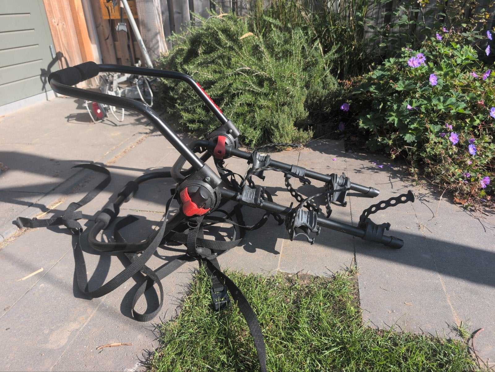 Yakima Hangout Fietsendrager voor 3 fietsen (achterklep), Ophalen of Verzenden, 3 fietsen of meer, Gebruikt, Achterklepdrager