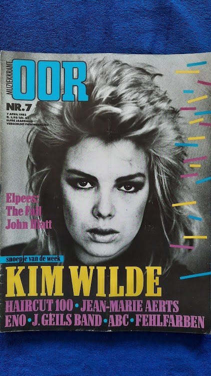 OOR 7-1982 Kim Wilde ABC Haircut 100 J Geilsband Raven Ameri, Ophalen of Verzenden, Zo goed als nieuw, Muziek, Film of Tv