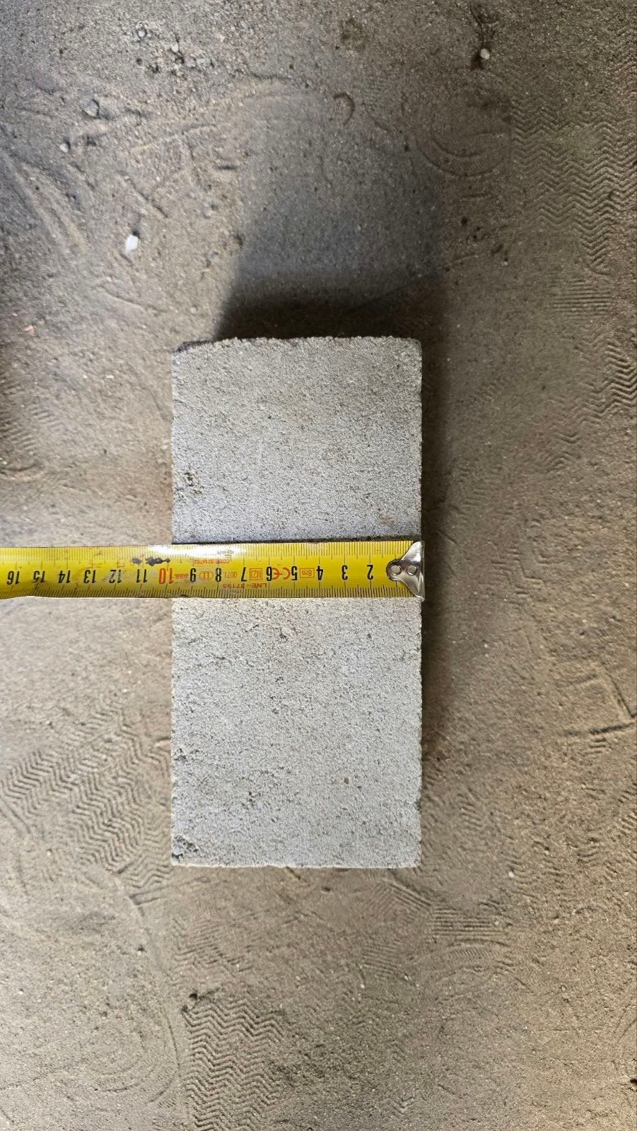 500 ongebruikte Bia betonmetselstenen (21x10x7.2 cm), Ophalen, Nieuw, Beton