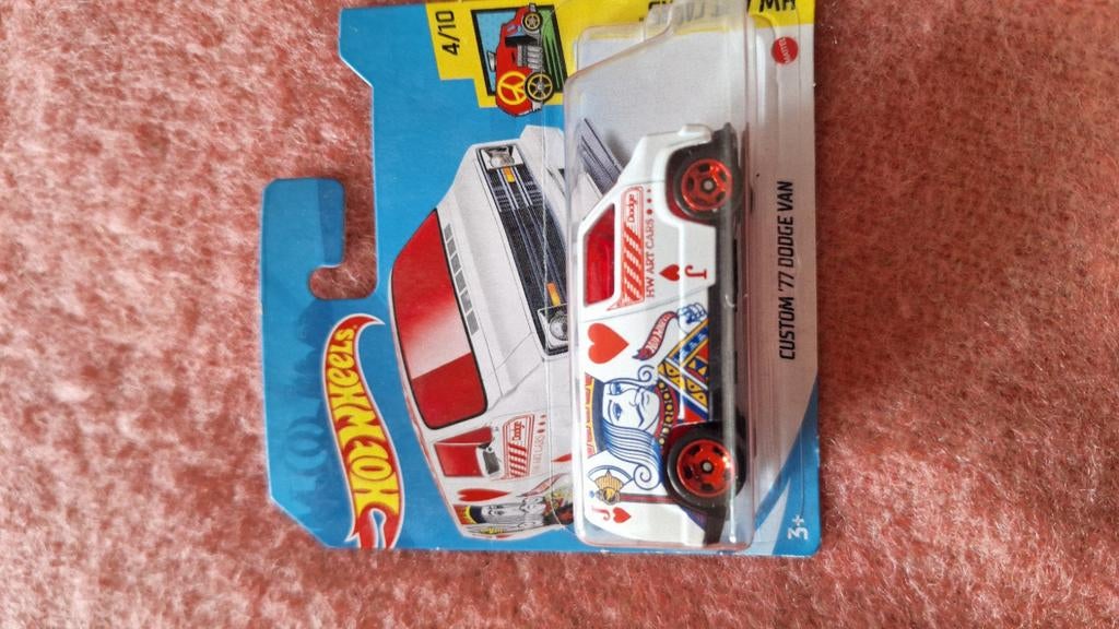 Hot Wheels TH custom 77 Dodge van, Ophalen of Verzenden, Nieuw