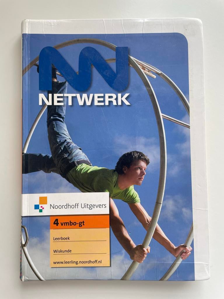 Wiskunde Leerboek vmbo-gt 4 Netwerk Noordhoff Uitgevers, Ophalen of Verzenden, Gelezen, VMBO