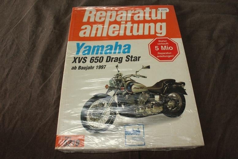 Yamaha XVS650 Drag Star handboek XVS 650reparatur anleitung, Ophalen of Verzenden, Yamaha
