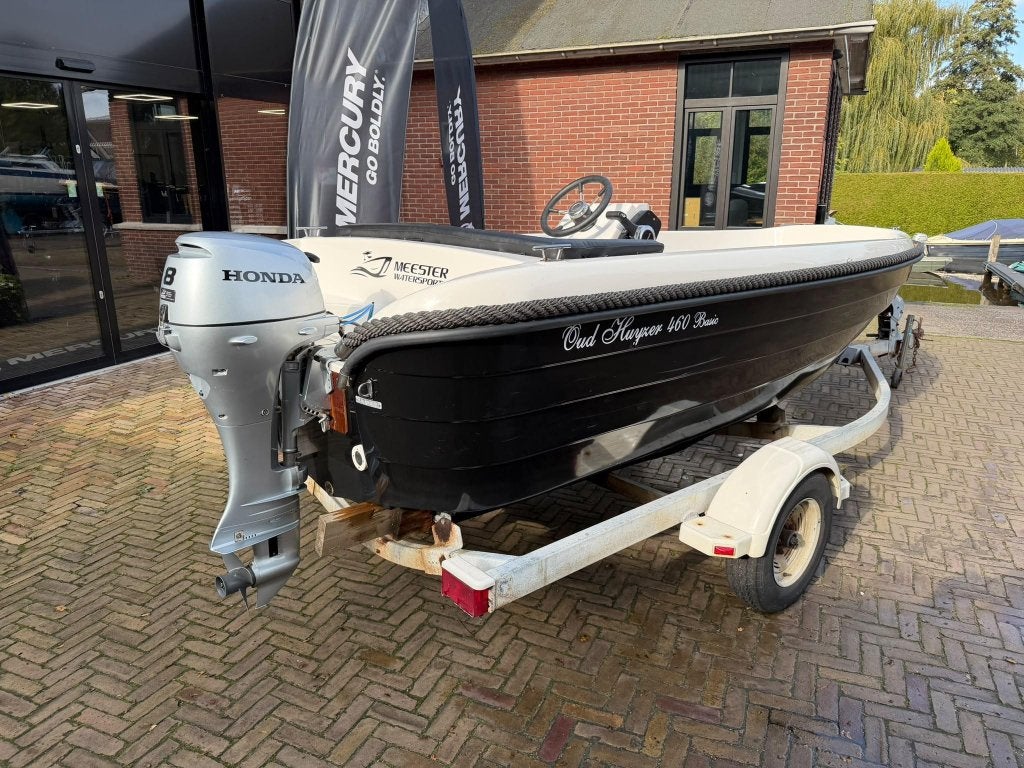 Oud Huijzer 460 Sloep - 2012 - 8 pk Honda 4 takt, 5 m, Kabelaring, Oud Huijzer, Overige typen