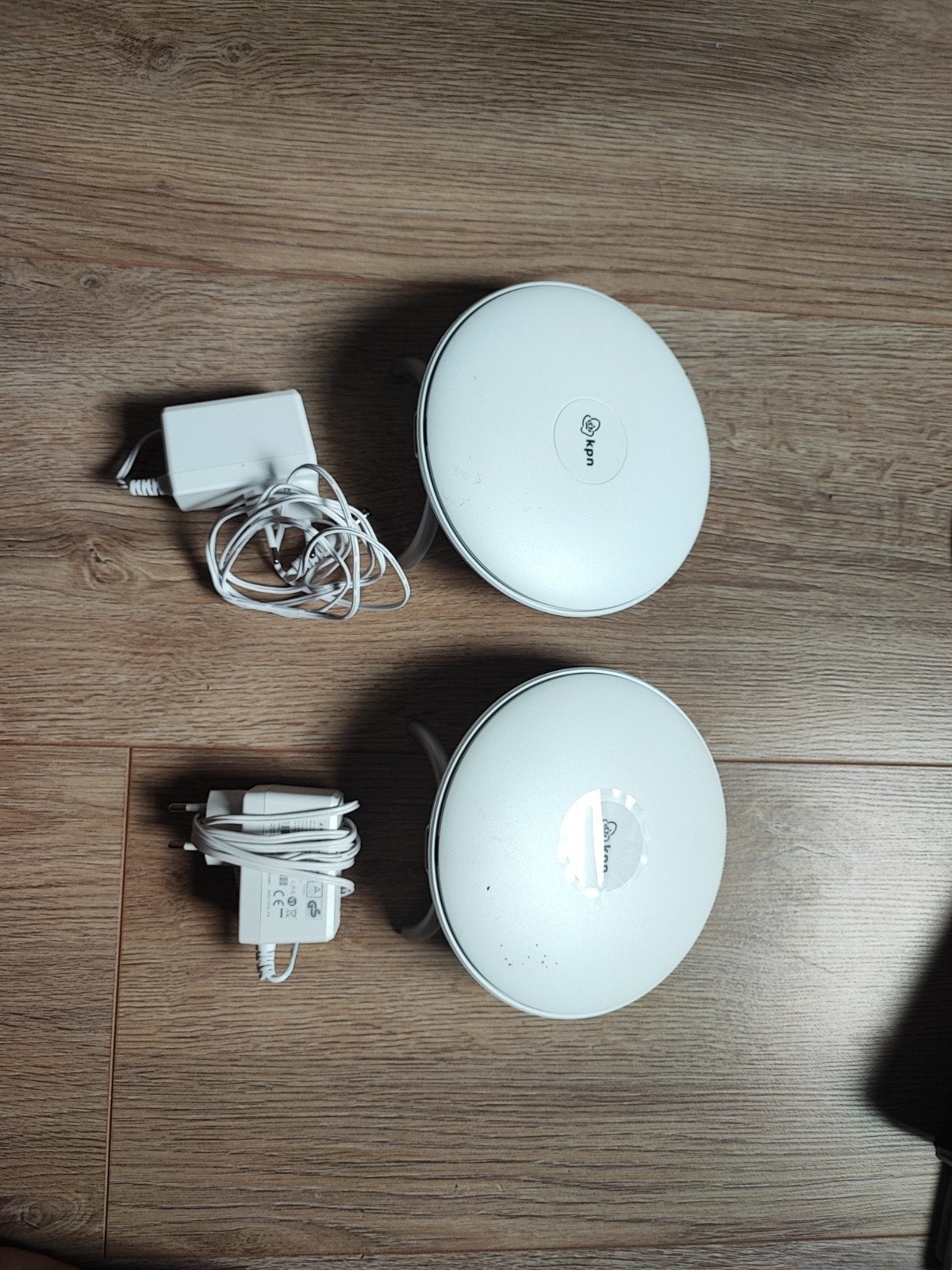 KPN SuperWifi punten (2 stuks) met adapters, Ophalen of Verzenden, Gebruikt, KPN