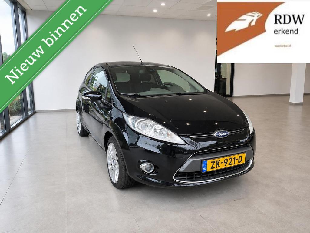 Ford Fiesta 1.25 Titanium 3Drs 2012 Airco/Carplay/PDC/APK, Auto's, Ford, Bedrijf, Te koop, Fiësta, ABS, Airbags, Airconditioning