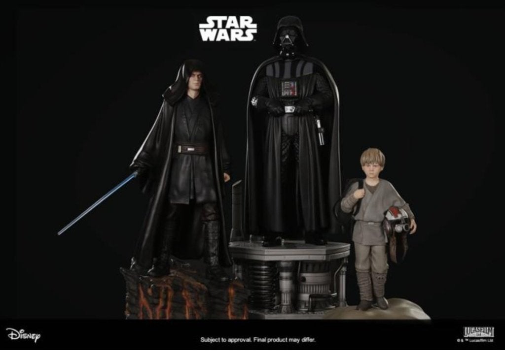 Xm studios star wars darth vader statue set, Verzamelen, Ophalen of Verzenden, Zo goed als nieuw, Actiefiguurtje