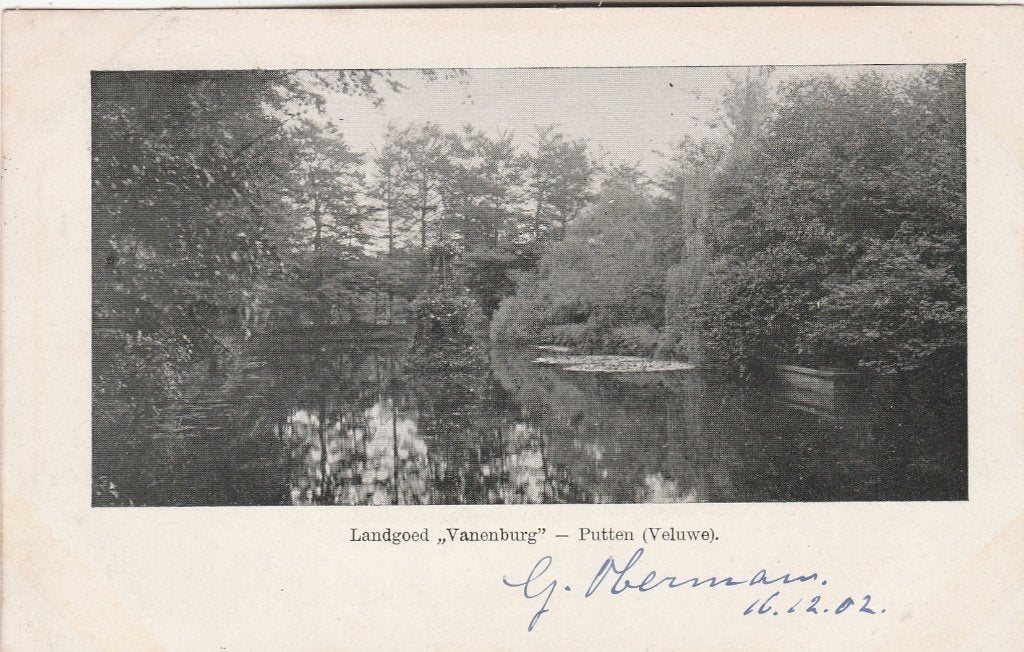 putten- landgoed vanenburg 1902, Ophalen of Verzenden, Voor 1920, Gelderland